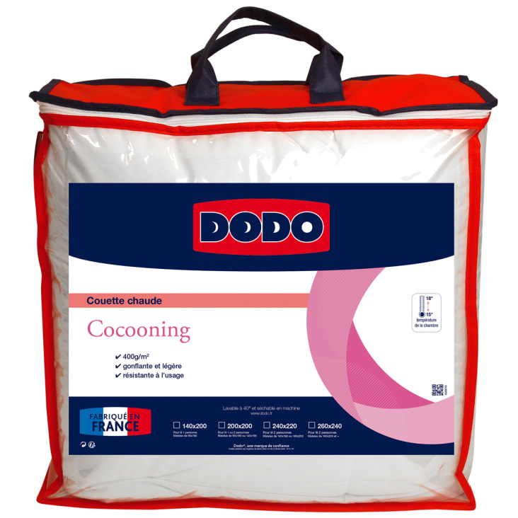 Couette Cocooning Chaude 200x200 cm - DODO cropped-3