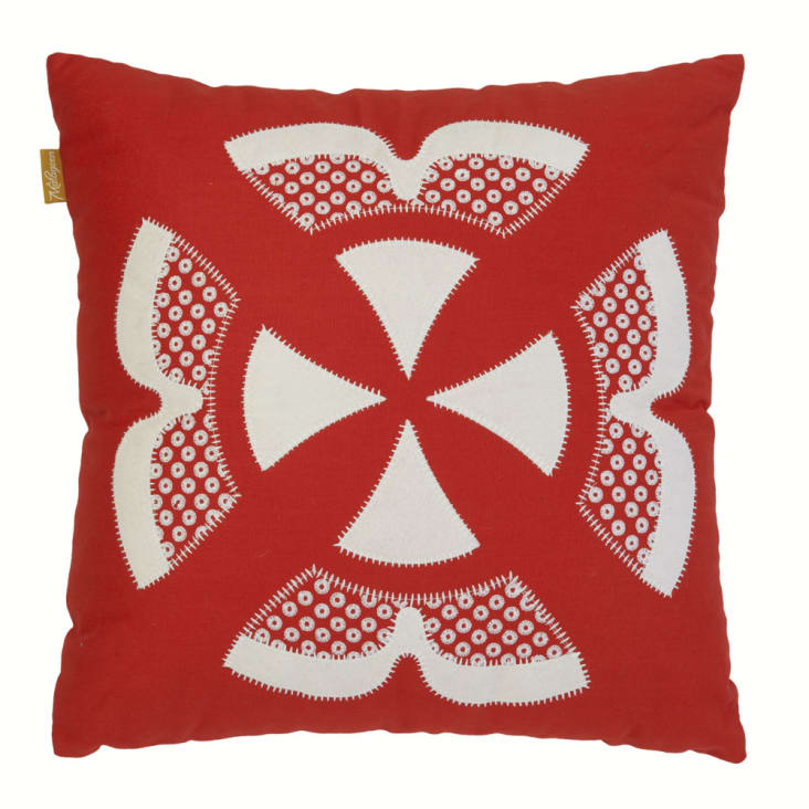 Coussin rouge 50x50-PACIFIC