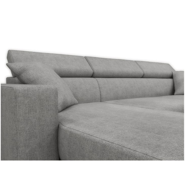 Canapé d’angle 4 places en tissu gris avec rangement droit-ELONA cropped-10
