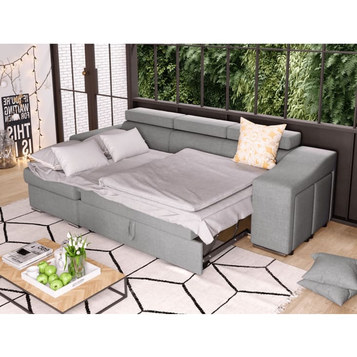 Canapé d’angle 4 places en tissu gris avec rangement droit-ELONA cropped-3