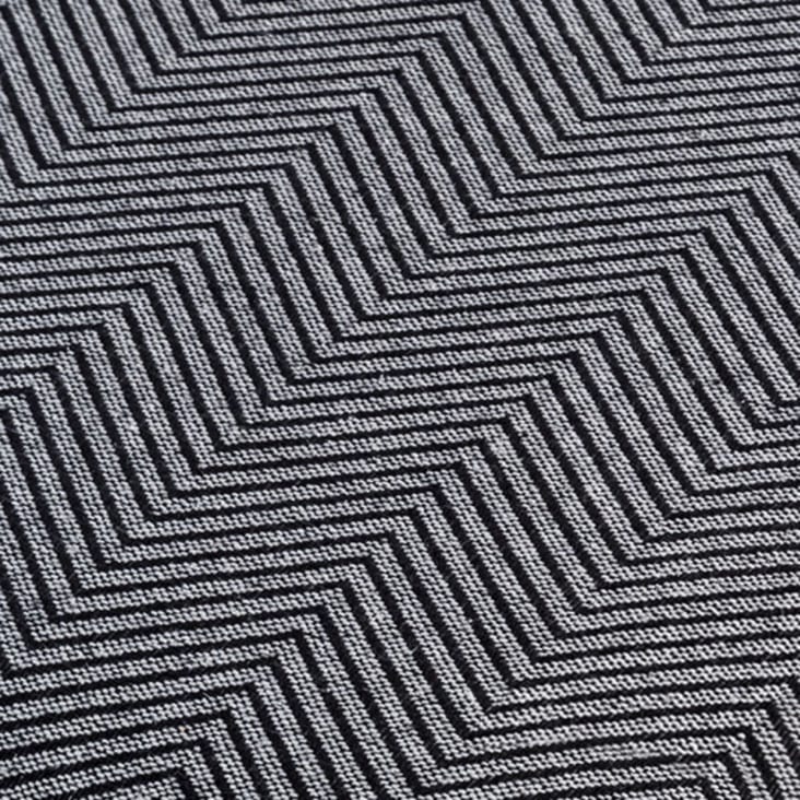 Couvre lit en coton gris 230x270-PAINES CL cropped-2
