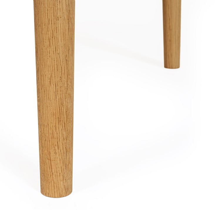 Bureau design en bois 1 tiroir bois clair-Bau cropped-10