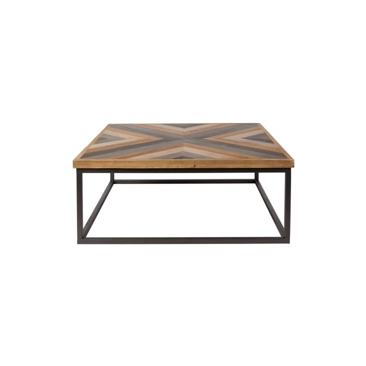 Soho mesa de centro de madera cuadrada