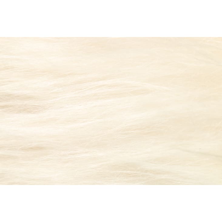 Coussin en peau de mouton islandais blanc 35x35 cropped-2