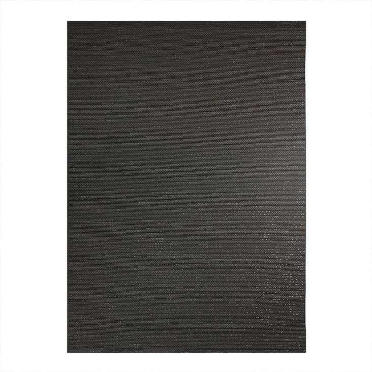 Tapis scintillant pour intérieur-extérieur noir 120x170-Naroski