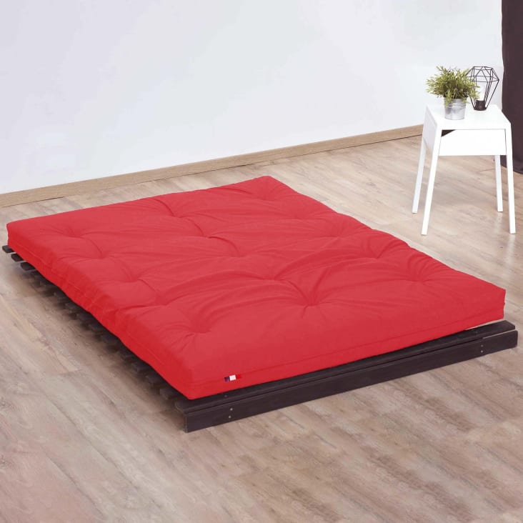 Matelas futon latex rouge 160x200 Futon latex Maisons du Monde
