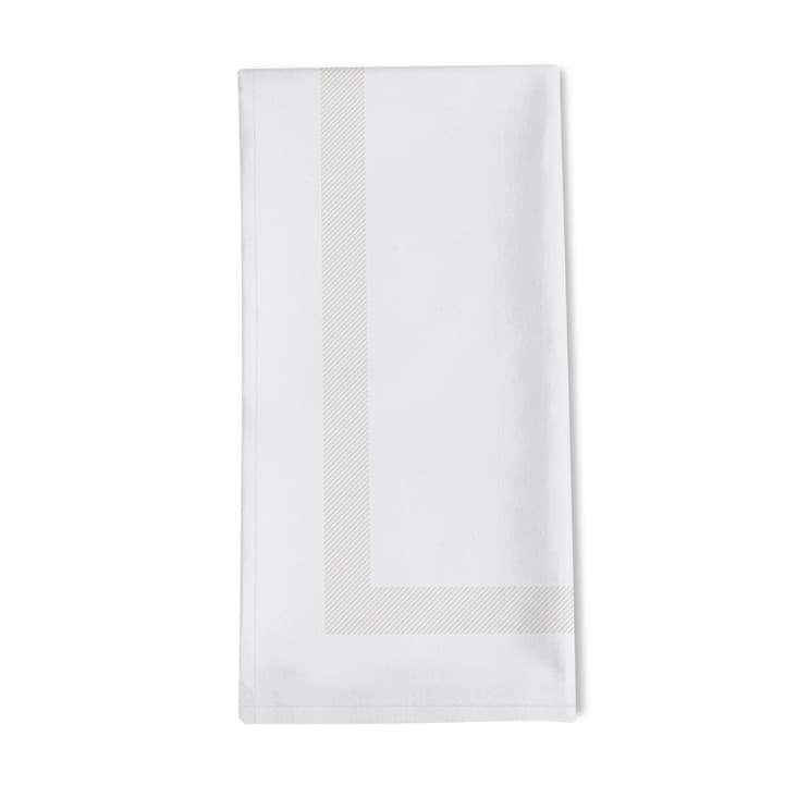 Serviette de table blanc 45x45-ENEA