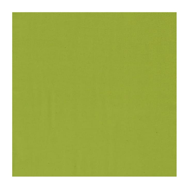Serviette de Table Unie en coton vert kiwi 50 x 50-Sdt unie