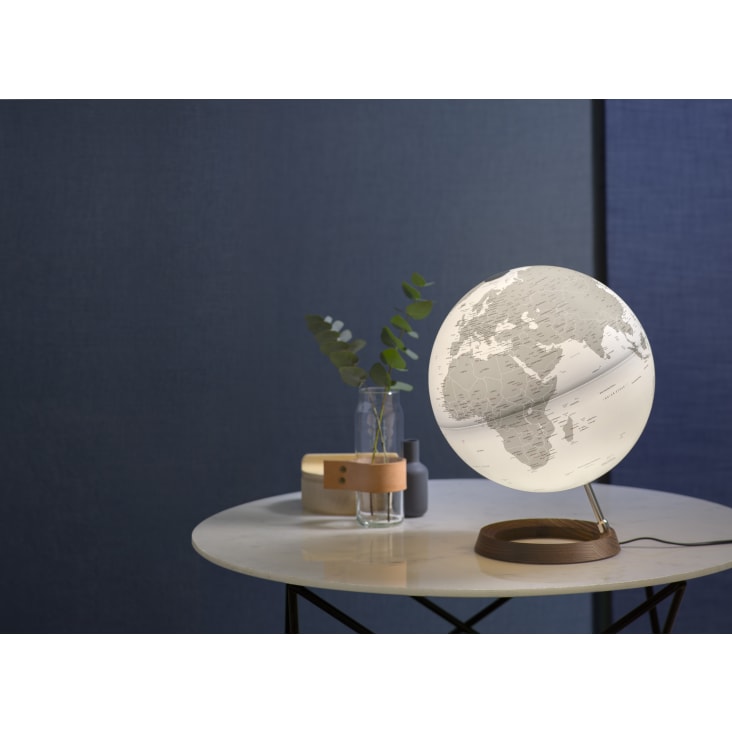 Globe terrestre de design 30 cm  lumineux  textes en anglais-FC REFLECTION cropped-4