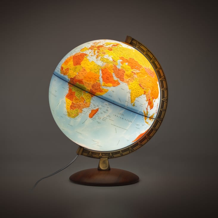 Globe terrestre lumineux (Nova Rico)
