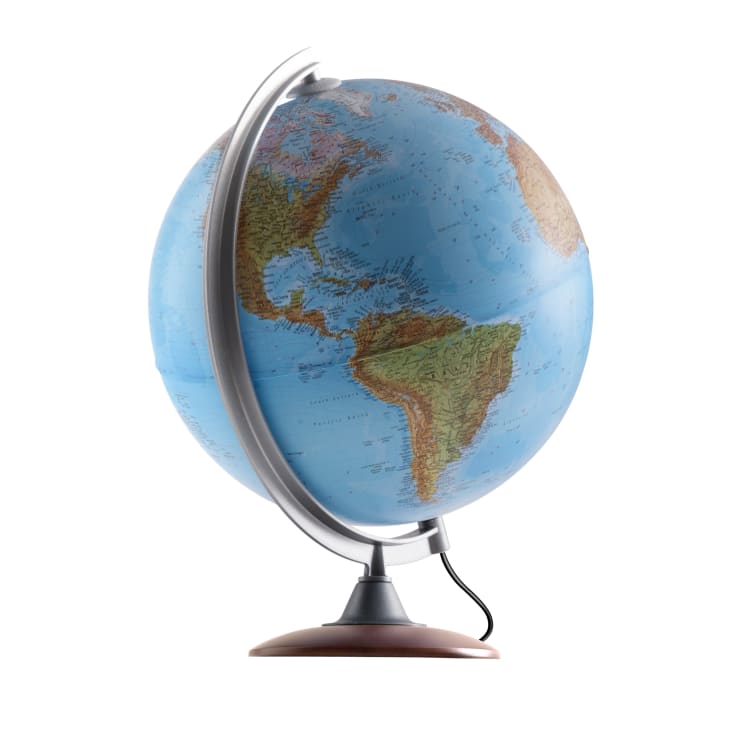 Globe terrestre  30 cm  lumineux  textes en français-ATLANTIS cropped-4