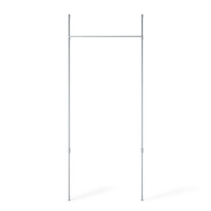 AIZESI Raumteiler Gardinenstange - Ohne Bohren 299-315 Cm Höhe Verstellbar