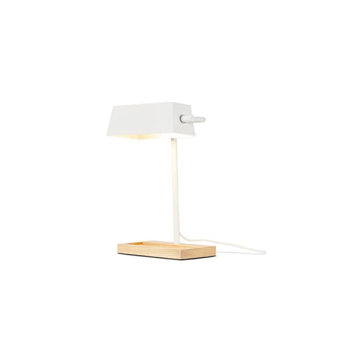 Lampe de bureau articulée blanche Folgate - H42cm
