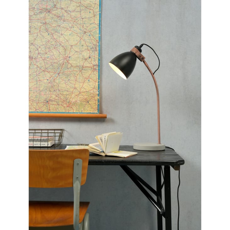 Lampe de table noire H50cm-DENVER cropped-5