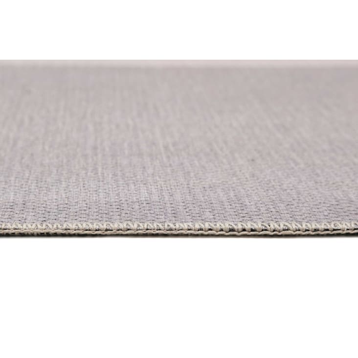 BENUTA - Tappeto in cotone lavabile grigio chiaro 130x190 cm