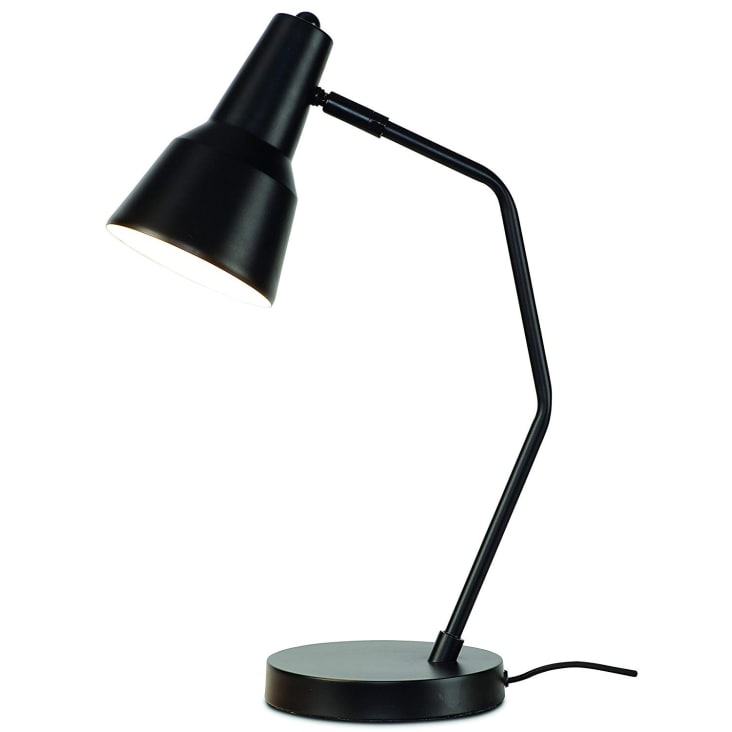 Lampe de table en fer noir H44cm-VALENCIA