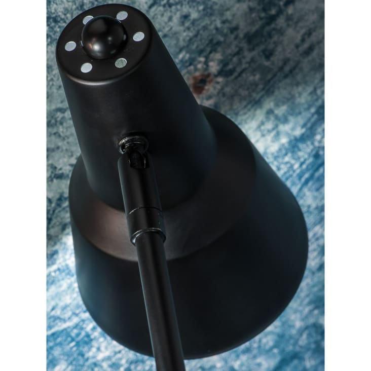 Lampe de table en fer noir H44cm-VALENCIA cropped-6