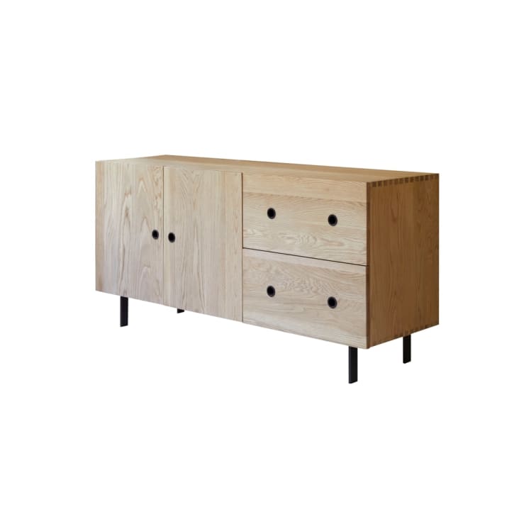 Panchina da Giardino 2 Posti 108x66x95 cm in Legno di Abete Carbonizzato