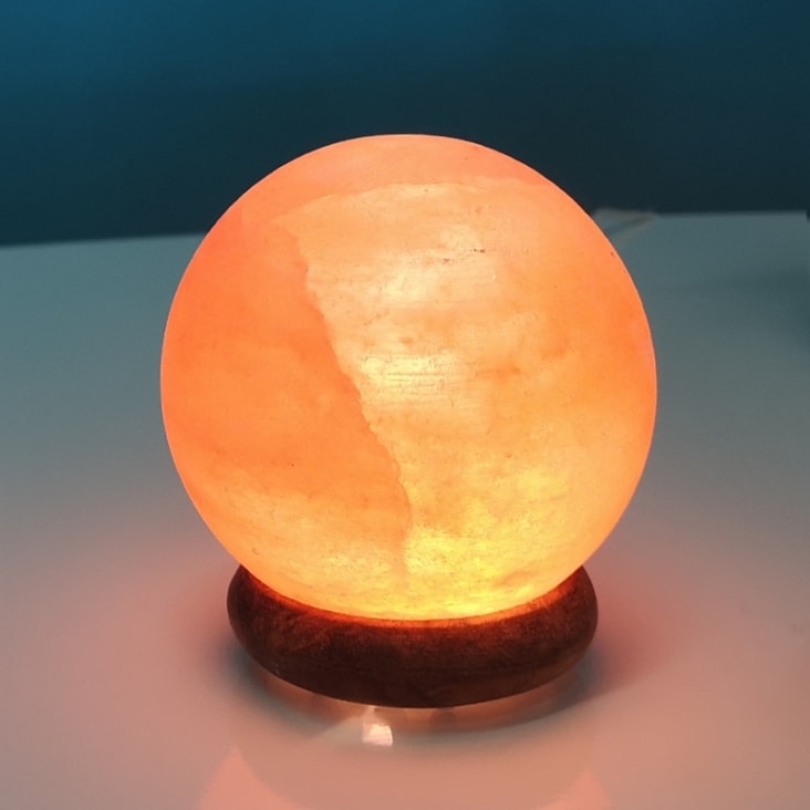 Lámpara de sal Himalaya – Esfera – Bellatiendita