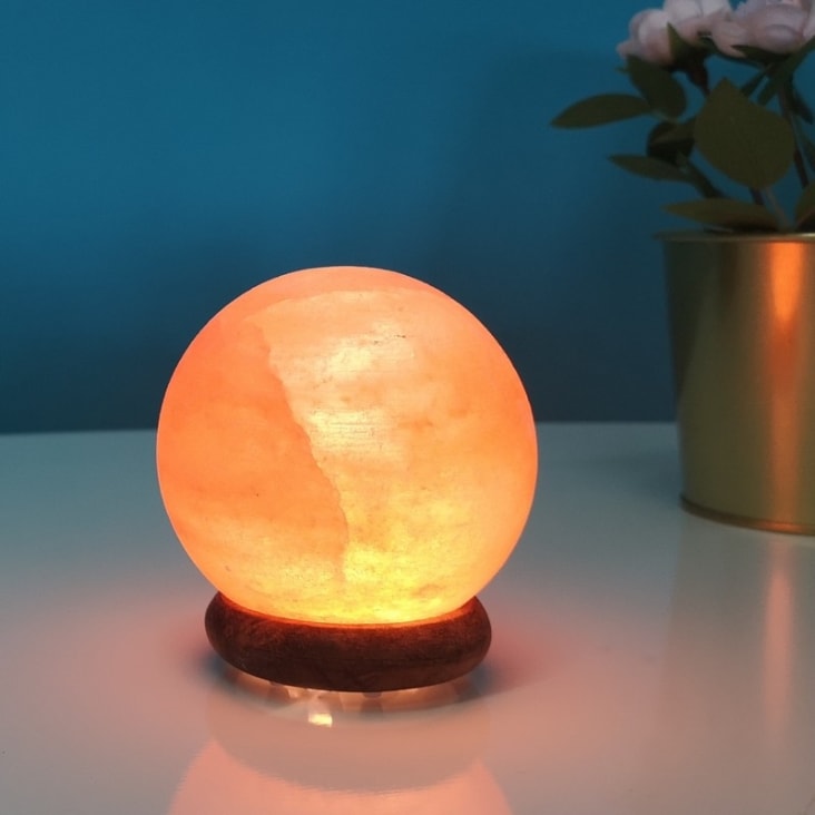 Lampe d'ambiance sphère lumineuse Zen par 8 seasons Design