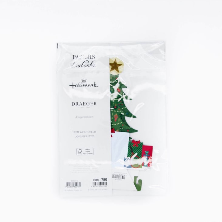 Cartes de noël 3D, carte pop-up carte de voeux pour Noël, enveloppe  incluse, carte-cadeau de Noël, Arbre