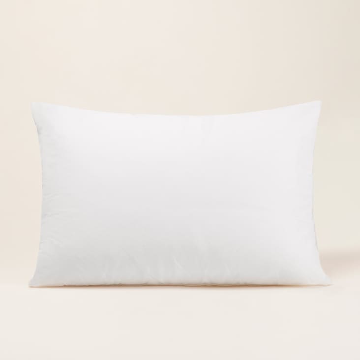 Cuscino imbottito 45x70 cm Bianco Fibre