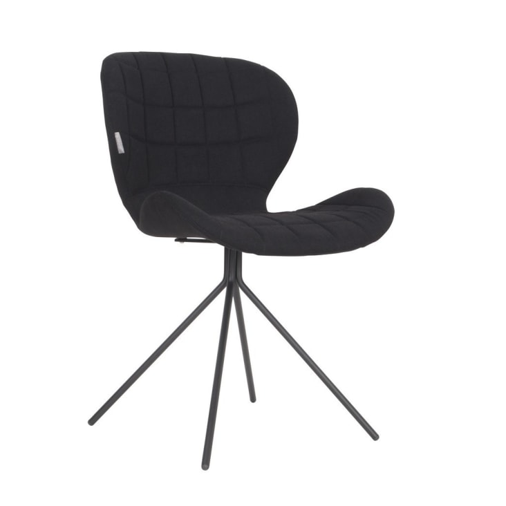 Lot de 2 chaises design noir-Omg cropped-5