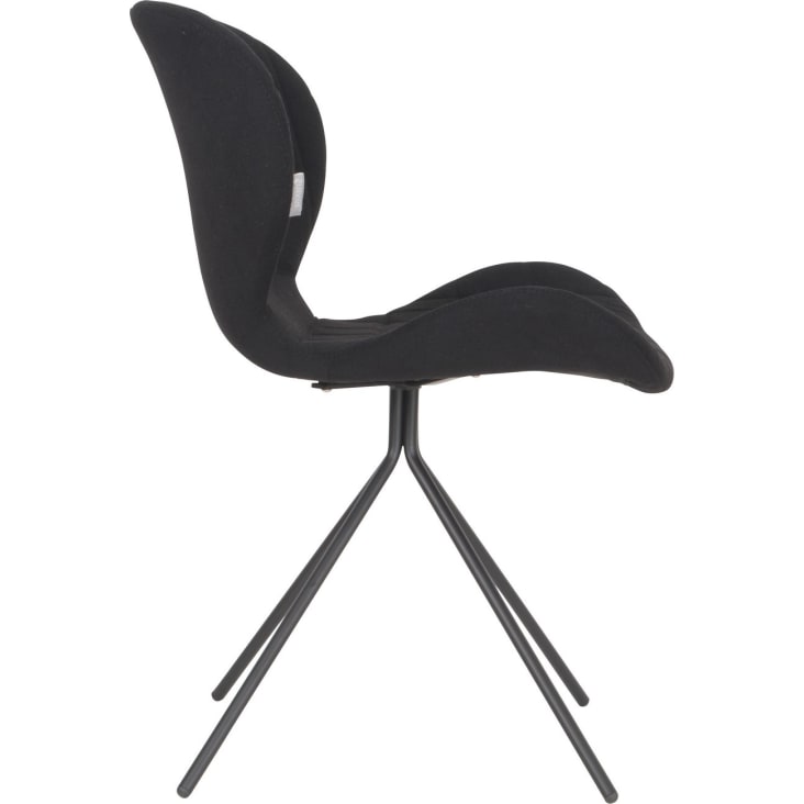 Lot de 2 chaises design noir-Omg cropped-6