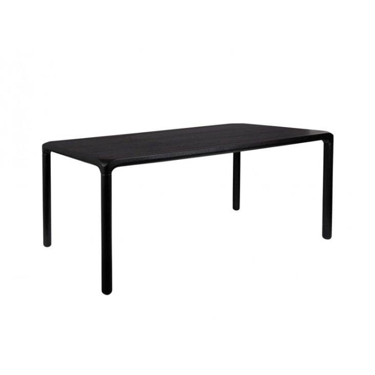 Table 220x90cm en bois noir-Storm cropped-2