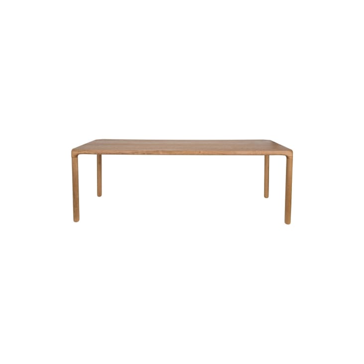 Table 220x90cm en bois beige-Storm