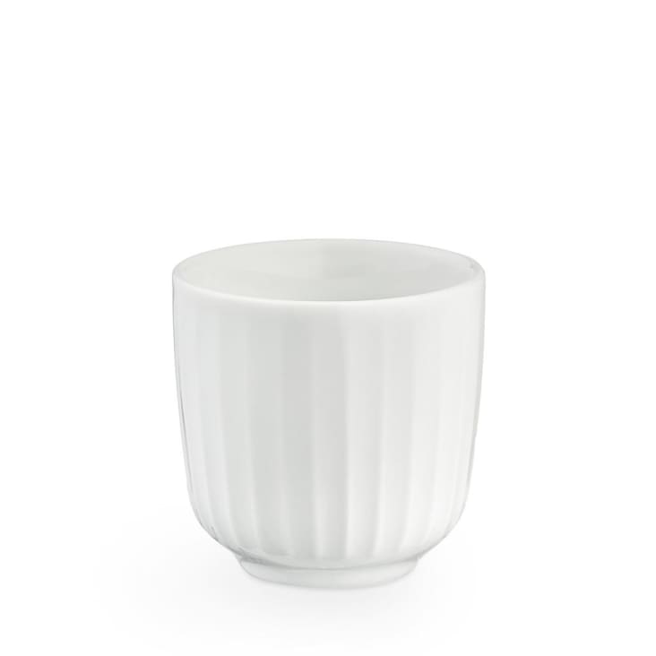Gobelet en céramique blanc 100ml-HAMMERSHOI