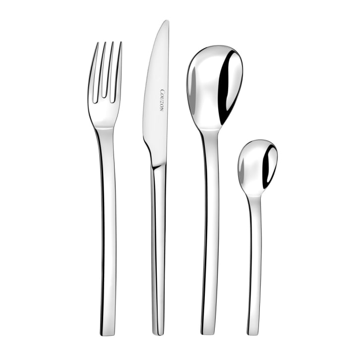 Set di posate da 50 pezzi in acciaio inox Livia ronda | Maisons du Monde
