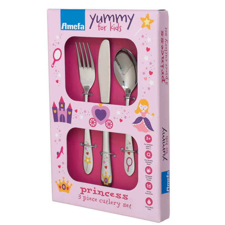 Bambini Posate 6 pezzi in acciaio inox,posate bimbi,3 cucchiai da  minestra,3 forchette da dessert,set di forchetta e cucchiaio,forchetta  cucchiaio per