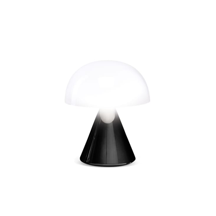 Mini lampe LED en aluminium noir MINA