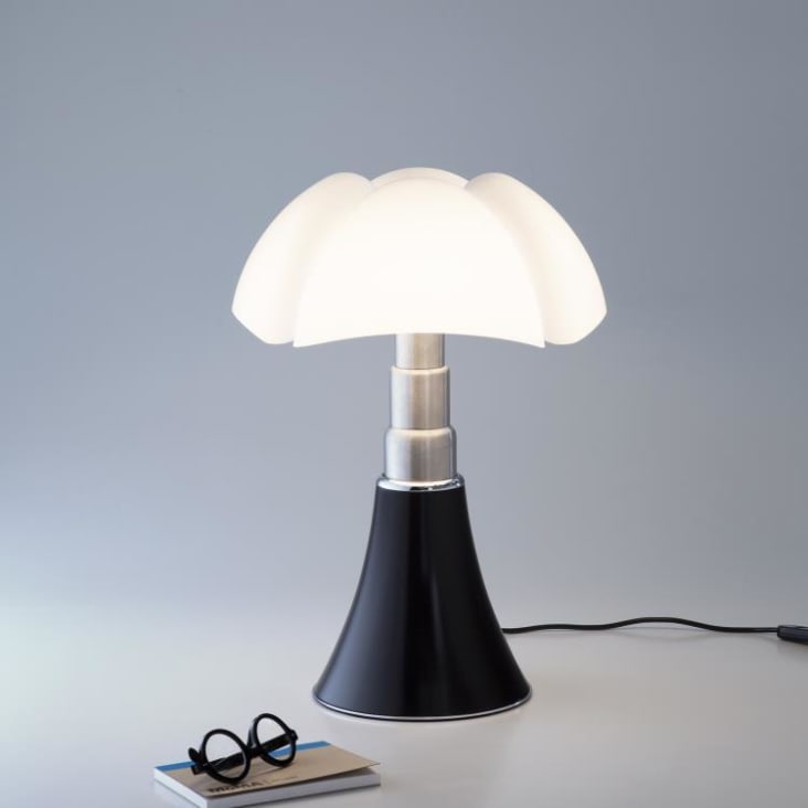 Lampe Dimmer LED pied télescopique noir H50-62cm-PIPISTRELLO MEDIUM cropped-3