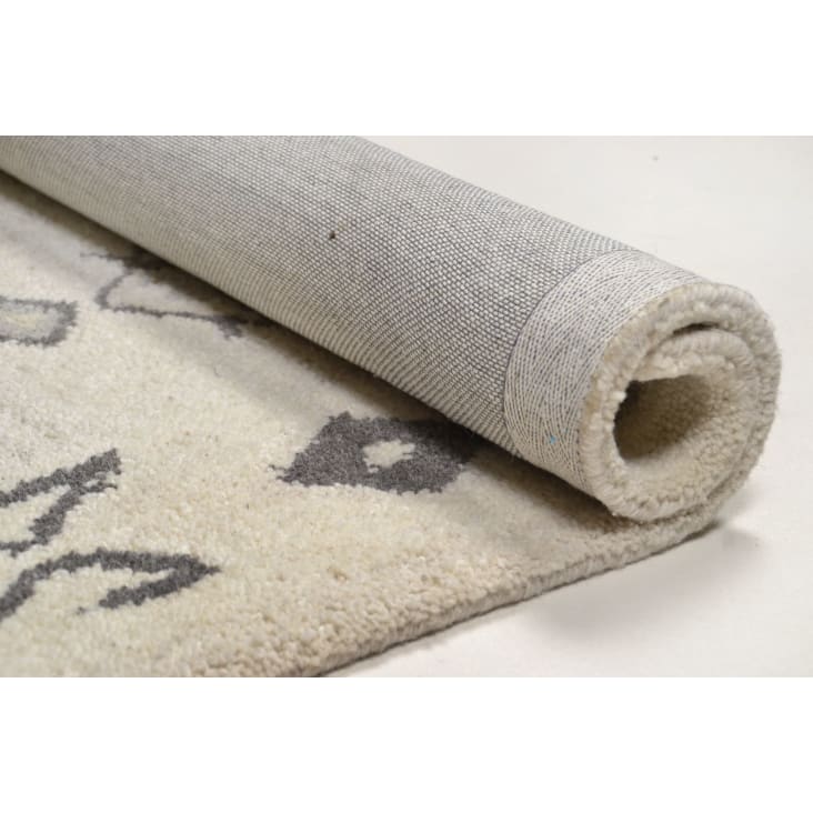 Tapis berbère en laine naturelle - Mélange 160x230 cm-ROYAL BERBER cropped-5