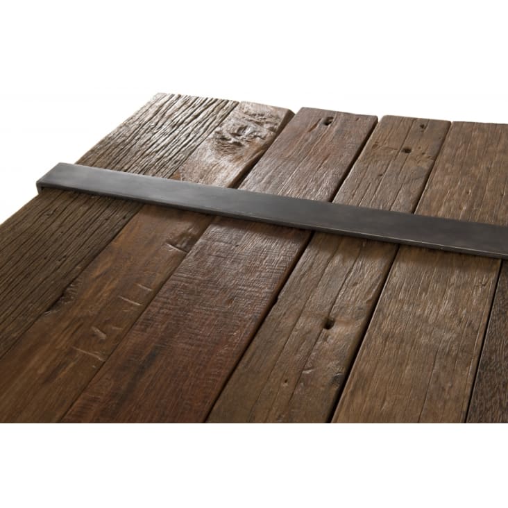 Table basse multi-planches en bois massif cerclée métal L161-Leonce cropped-4