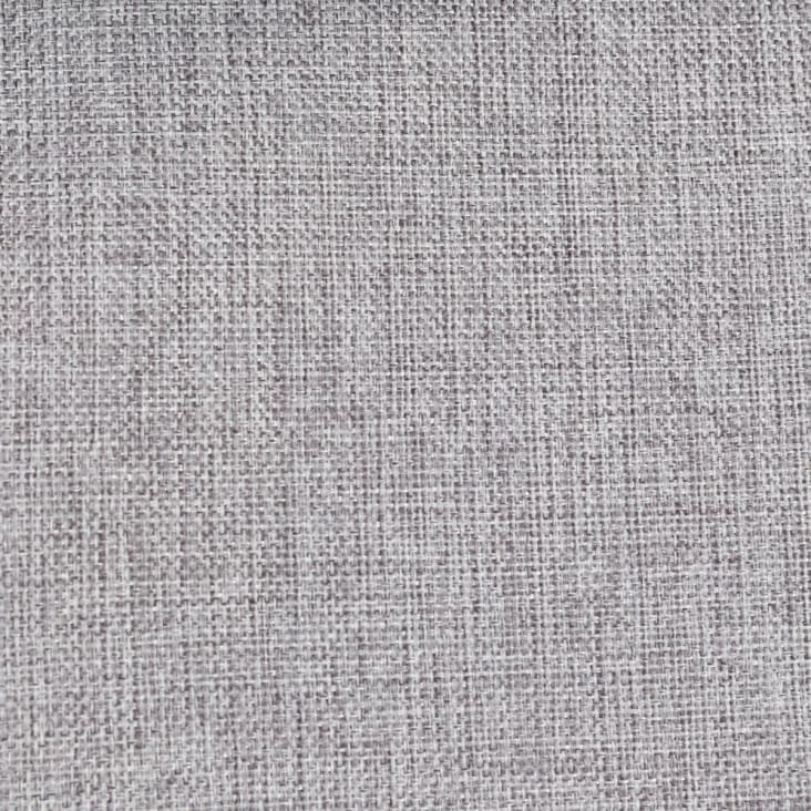 Chaise plan de travail tissu gris et pieds chêne-Hana cropped-6