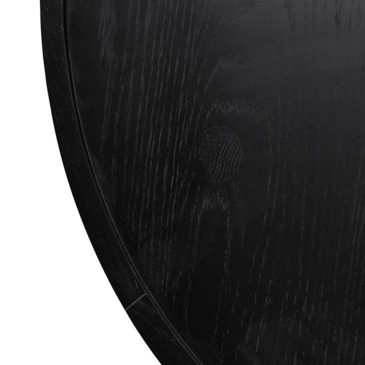 Table basse chêne noir ronde D 70 cm 3 pieds-Contempo cropped-6