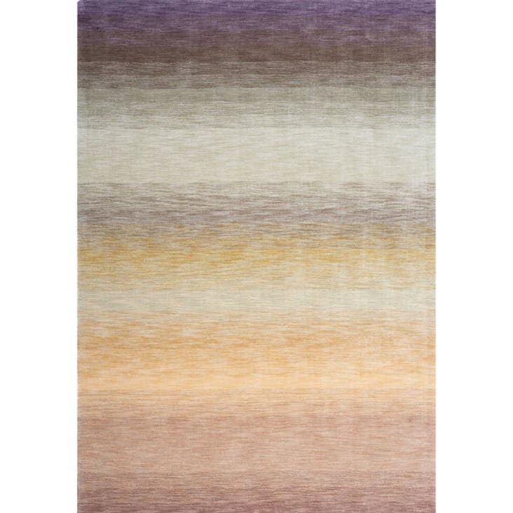 Tapis kilim 140x200 cm tissé main en laine multicolore-Reflect 1a2t