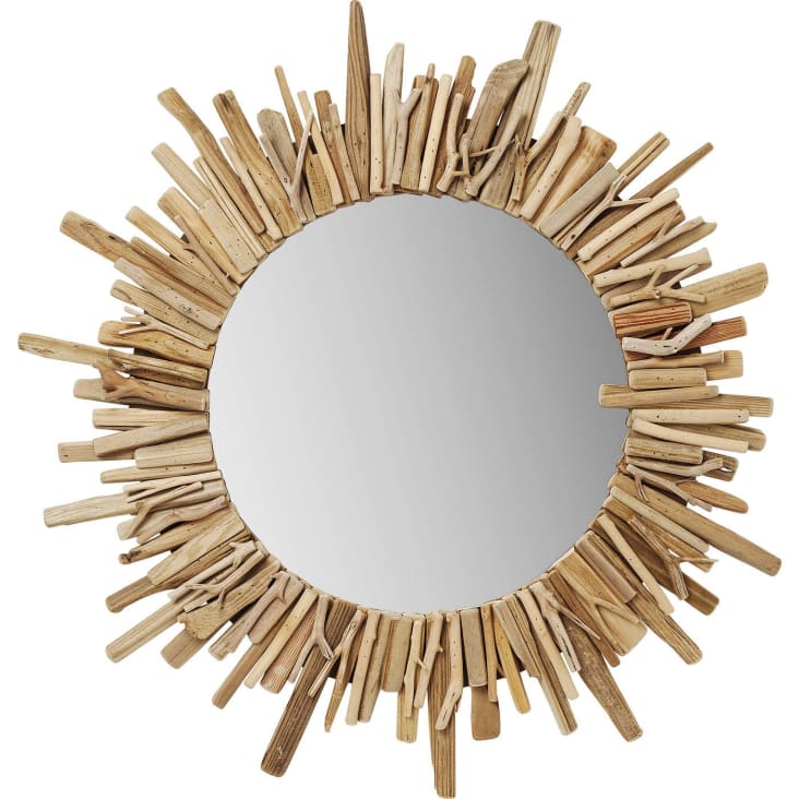 Miroir rond en bois D82 Legno