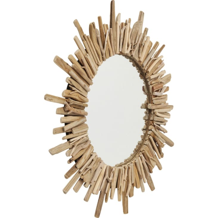 Miroir rond en bois D82 Legno