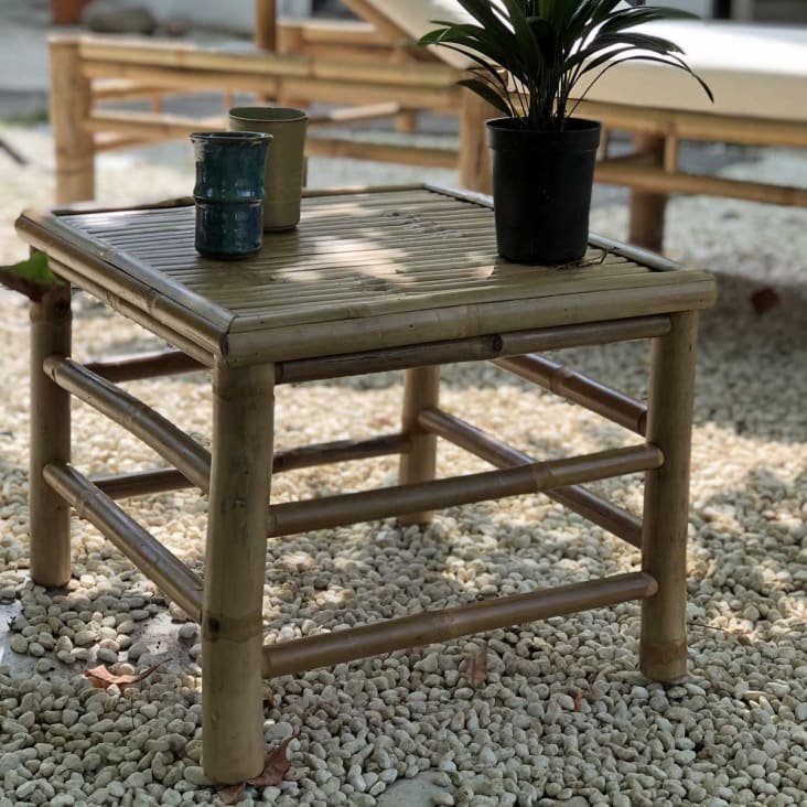 Table basse carrée en bambou-Taman cropped-3