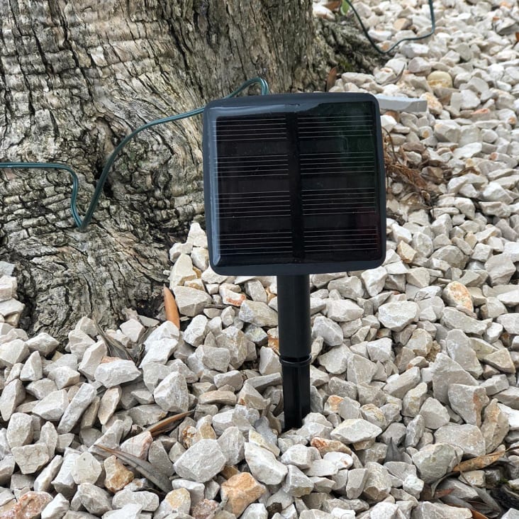 Guirlande lumineuse solaire 100 micro Cuivre Cuivre 11,5M Skinny solar