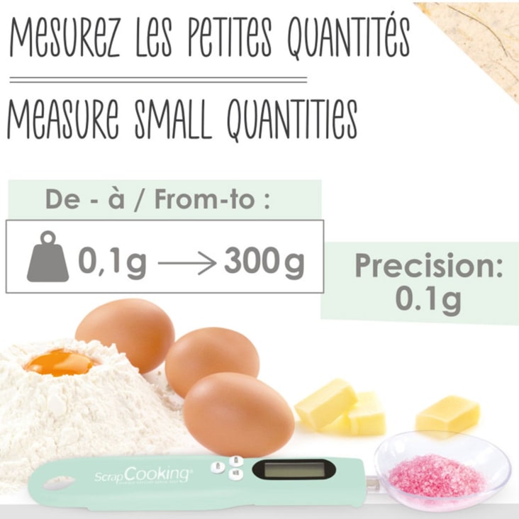 Cucchiaio Dosatore Digitale Portatile - Per Pesare Alimenti In Cucina - Foto 5