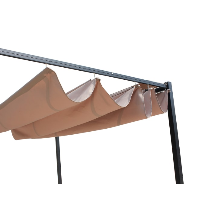Exclusive Home Tende Darma Grigio Tortora - 2 Pannelli 137x213 Cm, Effetto Lino A Righe, Con Tasca Per Asta