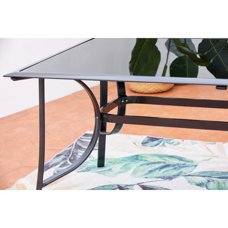 Table de jardin et 10 chaises en aluminium-Rimini cropped-6