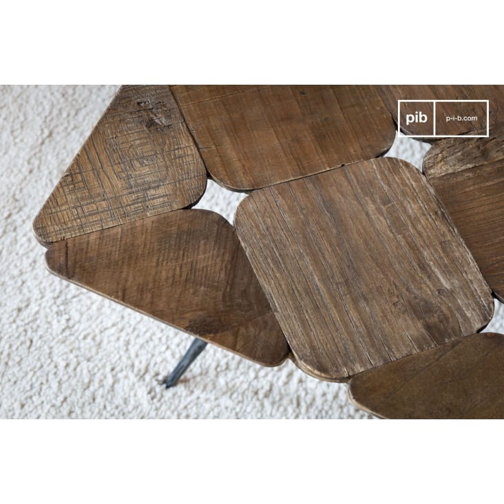 Grande table basse en bois marron-Lincoln cropped-6