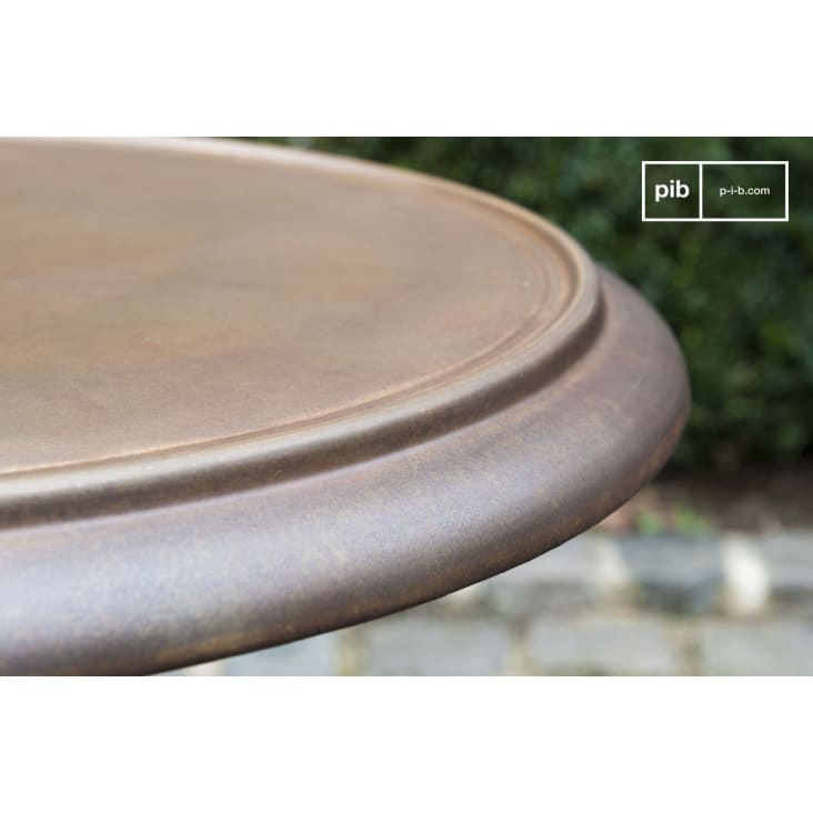 Table bistrot en métal marron-Vaiana cropped-3