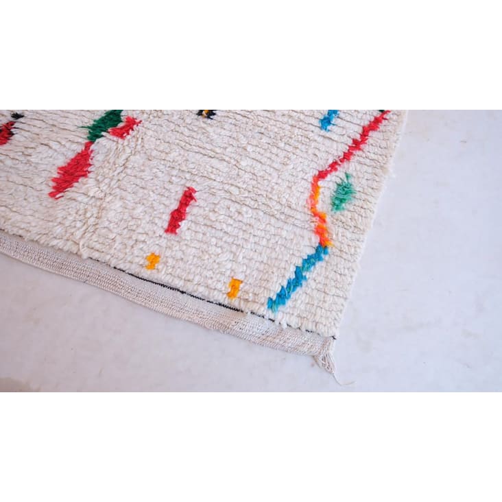 Tapis Berbere marocain pure laine 137 x 250 cm-Berbere cropped-3